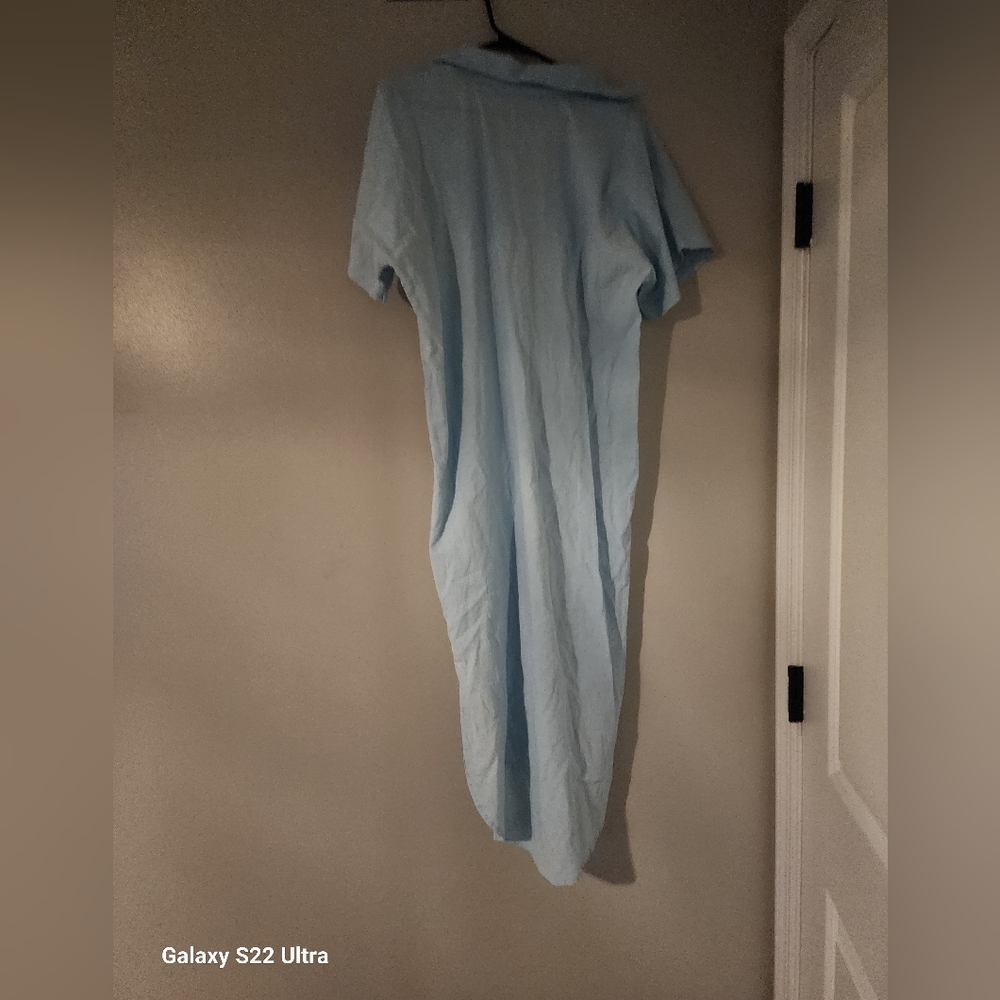 Cupshe small blue bathing suit cover up
